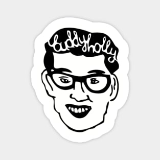 Buddy Holly Magnet