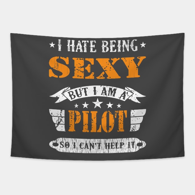 Sexy pilot Tapestry by sudiptochy29