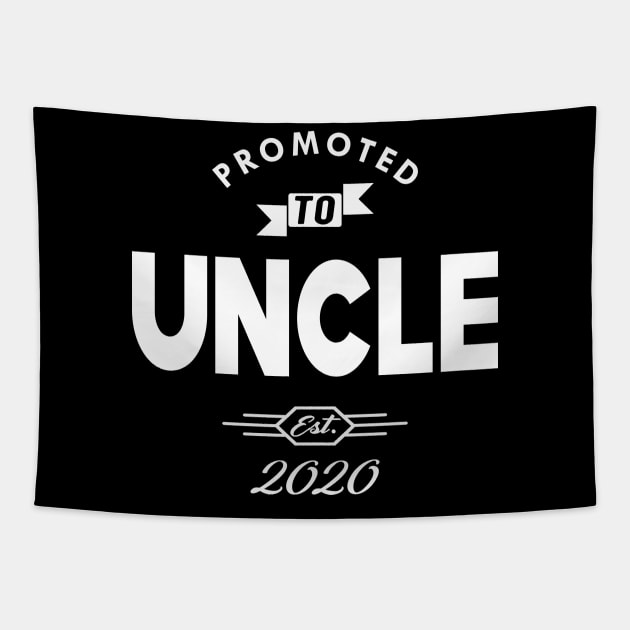 New Uncle - Promoted to uncle est. 2020 Tapestry by KC Happy Shop