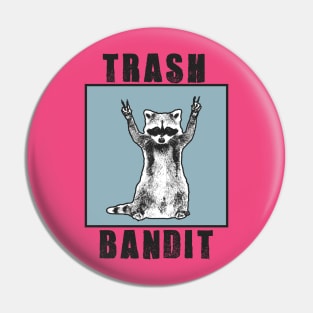 Trash Bandit Pin