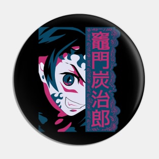 Tanjiro Kamado Demon Slayer Pin