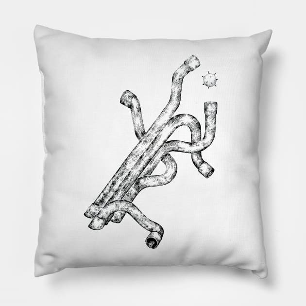 Tubes nr2 Pillow by ImmortalPink