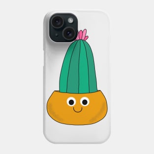 Cute Cactus Design #101: Slightly Blushing Cactus Pot Phone Case