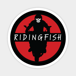 Ridingfish logo! Magnet