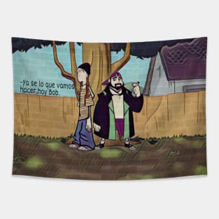 Jay and Bob Summer Vacation Tapestry