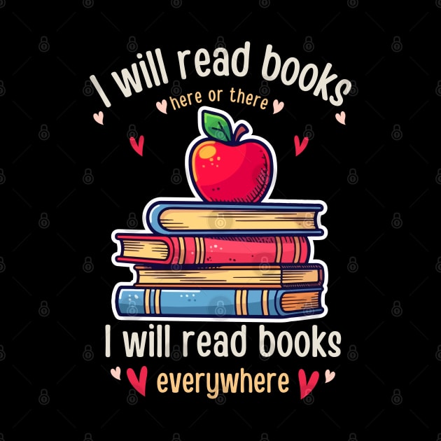 I Will Read Books Bookish Bookworm Readers Funny  reading Book Lovers by Emouran