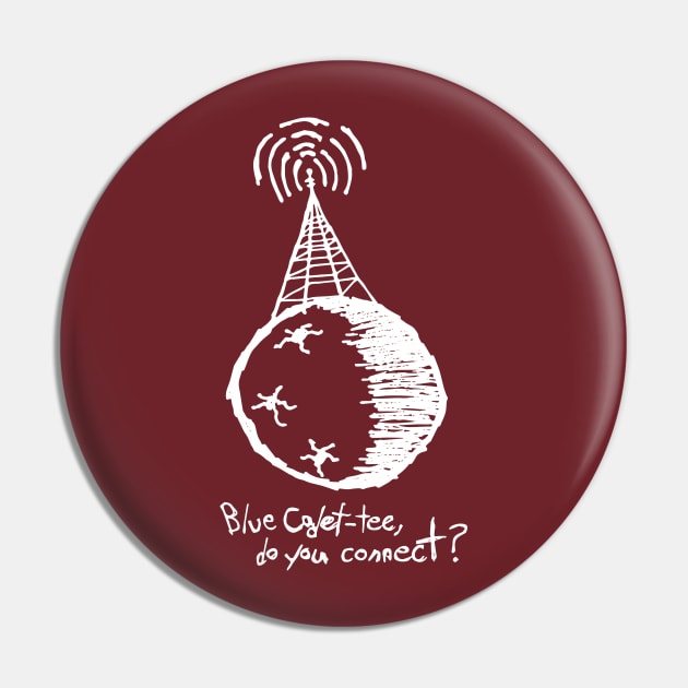 Blue Cadet-Tee, Do You Connect? Pin by Modest_Mouser