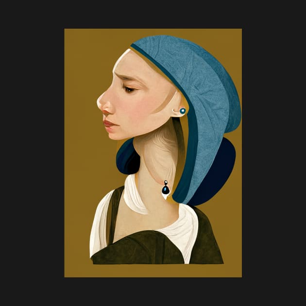 Girl with a Pearl Earring by deificusArt