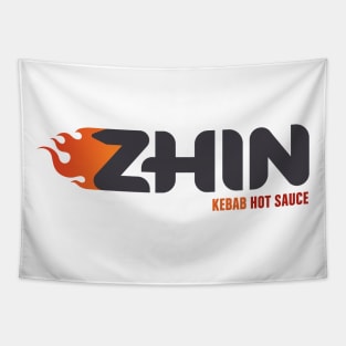 Zhin (dark) Paladins Champion Logo Tapestry