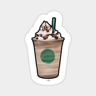 Blended Coffee Drink Magnet