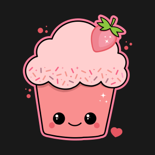 Kawaii Strawberry Muffin T-Shirt