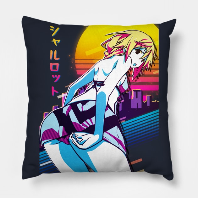 Charlotte Pillow by 80sRetro