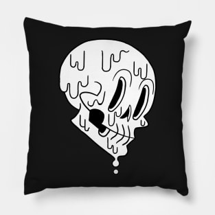 Skull Drip Pillow