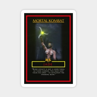 Mortal Kombat - MK Fighters - Jade - Poster - Sticker and More - 1806201 Magnet