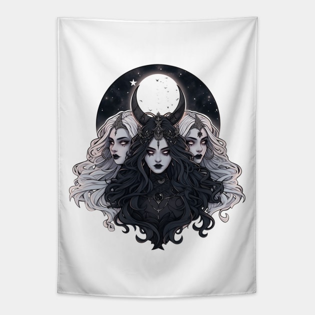 Moon Coven Tapestry by DarkSideRunners