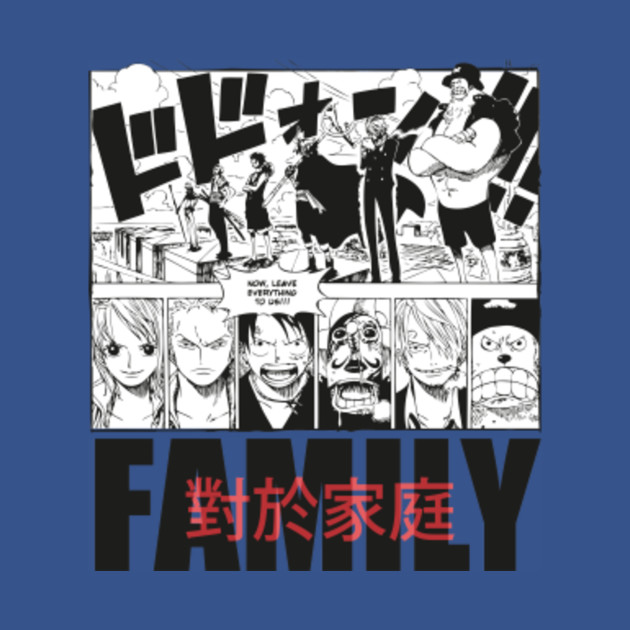 FAMILY - One Piece/ Comic Style - One Piece - T-Shirt