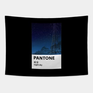 Anime Aesthetic Pantone Tapestry