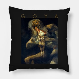 Francisco Goya - Saturn Devouring His Son Pillow