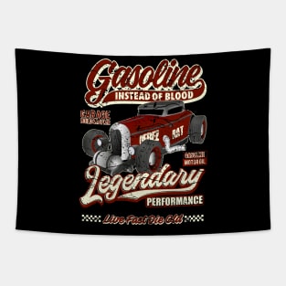 Gasoline instead of blood Hot Rod I Tapestry