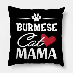 Burmese Cat Mama Pillow