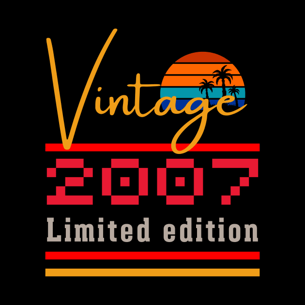 vintage 2007 limited edition by abahanom