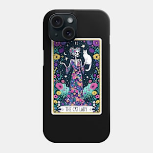 The cat lady Phone Case