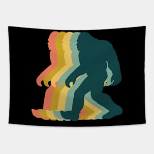 Bigfoot Retro Design Tapestry