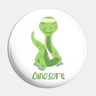 Dinosore (green dinosaur) Pin