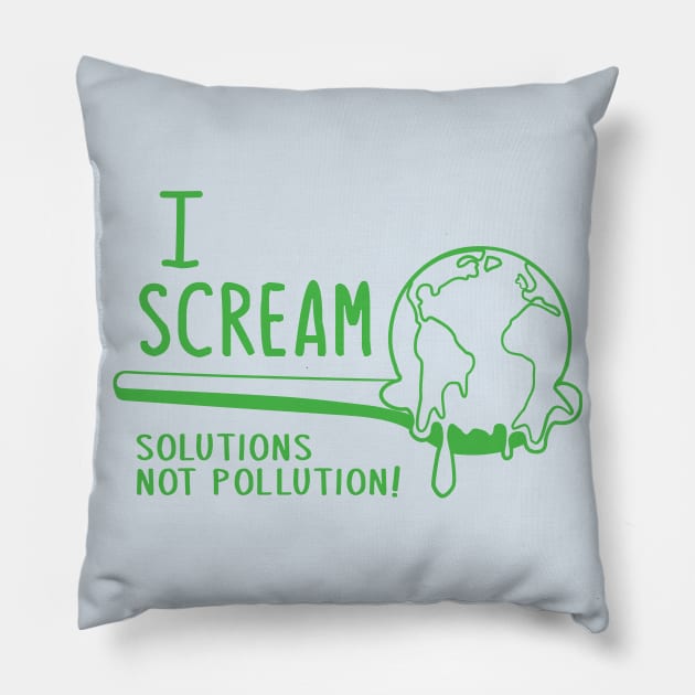 I Scream Pillow by MeykMe