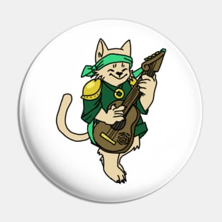 Tabaxi Bard Pin