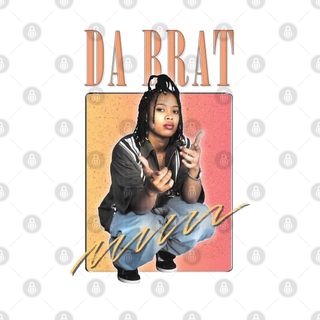 Da Brat \/\ 90s Aesthetic Fan Art Design by DankFutura