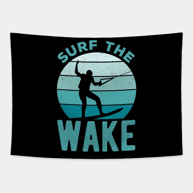 Wakeboard Gifts Tapestry by Crea8Expressions