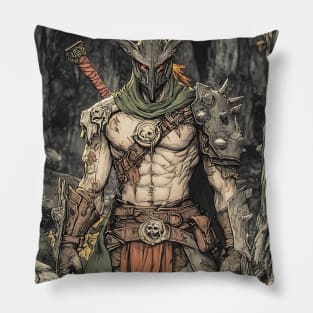 D4 Spiritborn Fanart Pillow