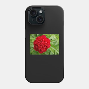 Red Peony Phone Case