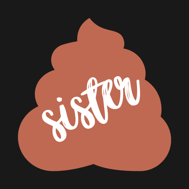 Sister Poop Family Emoji Sticker by meganelaine092