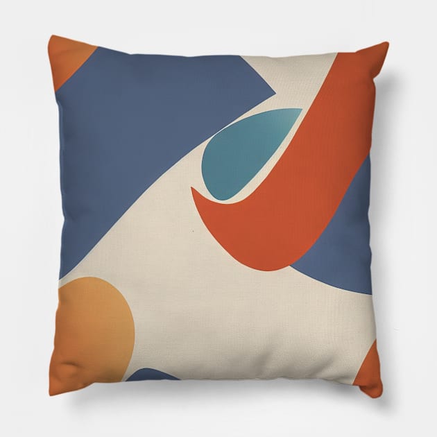 Chromatic Botanic Abstraction #8 Pillow by Sibilla Borges
