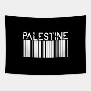 Palestine - The Bar Code Say To Free Palestinian From Israel Tapestry