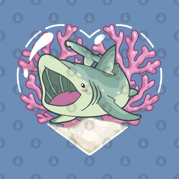 GULP, the Basking Shark by bytesizetreasure