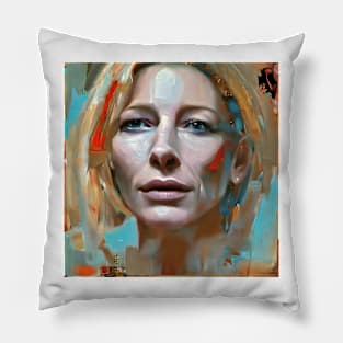 Colorful sketch of Cate Pillow