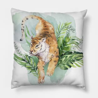 Striped Tiger Pillow