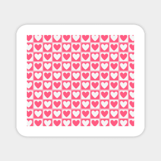 Valentine Hearts Magnet