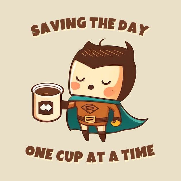 Saving the day, one cup at a time by aifuntime