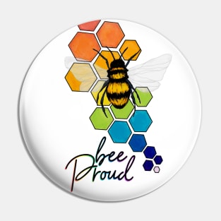 Bee Proud Pin