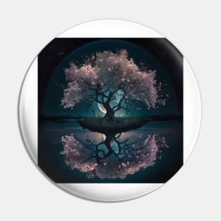 Tree of Life - Cherry Blossom Pin