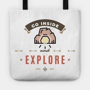 Go Inside and Explore Tote