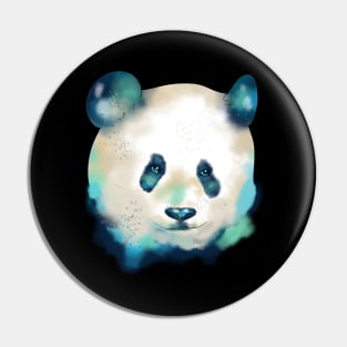 Cute Galactic Panda Space Exploration Panda Pin