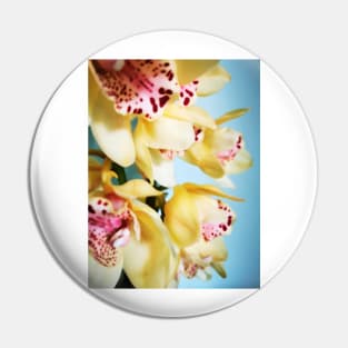 Tropical Orchids Pin