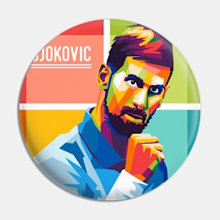 djokovic Pin