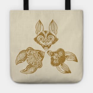 3 Bats Tote