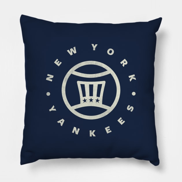 New York Yankees 2 by Buck Tee Pillow by Buck Tee